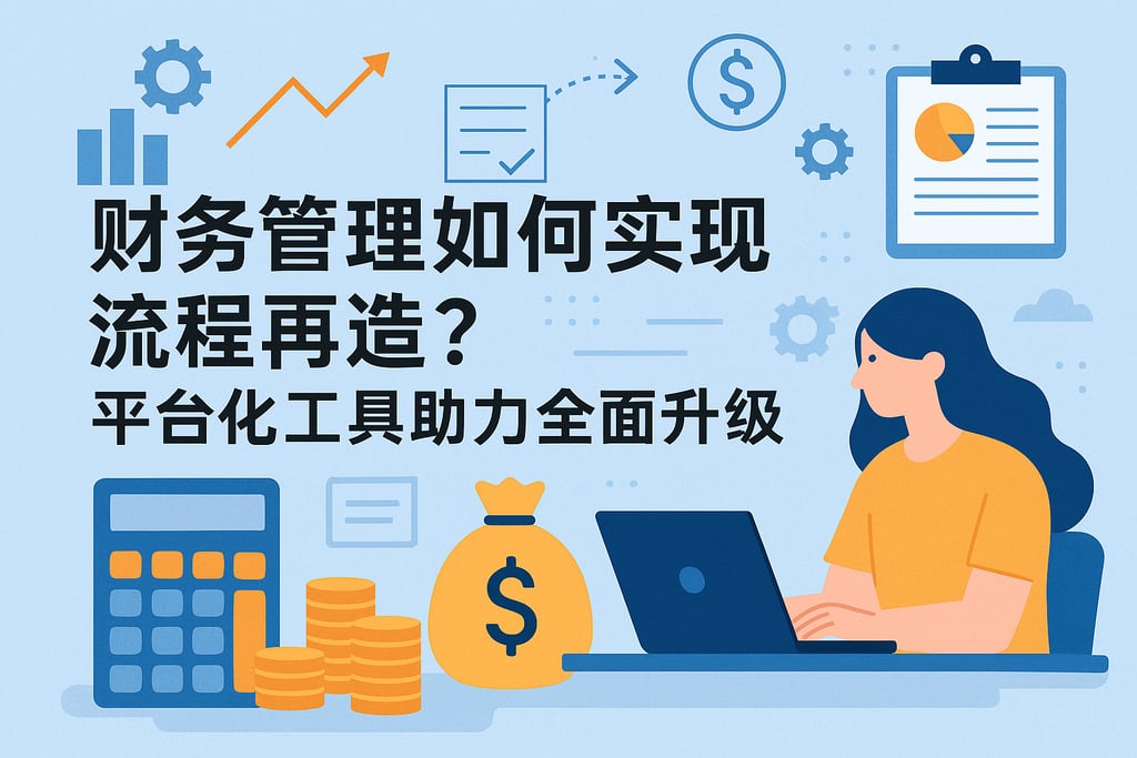 财务管理如何实现流程再造？平台化工具助力全面升级