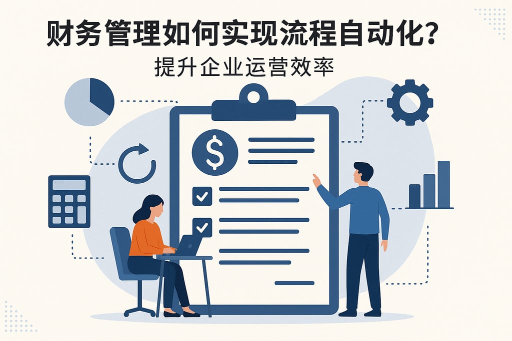 财务管理如何实现流程自动化？提升企业运营效率