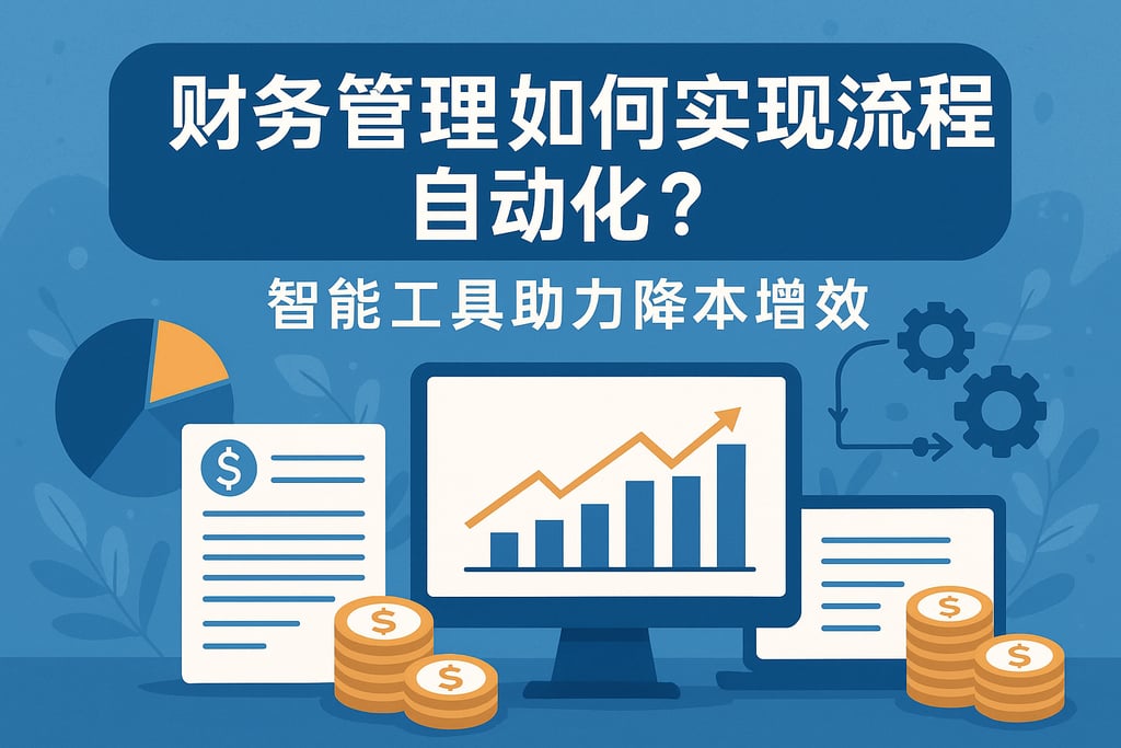 财务管理如何实现流程自动化？智能工具助力降本增效