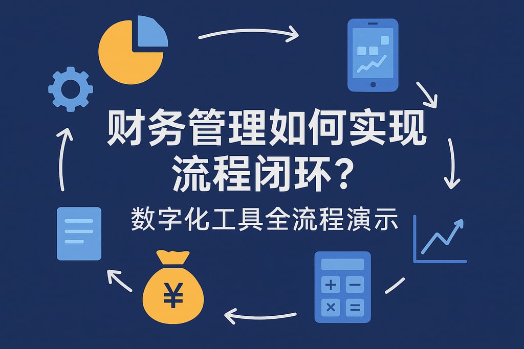 财务管理如何实现流程闭环？数字化工具全流程演示