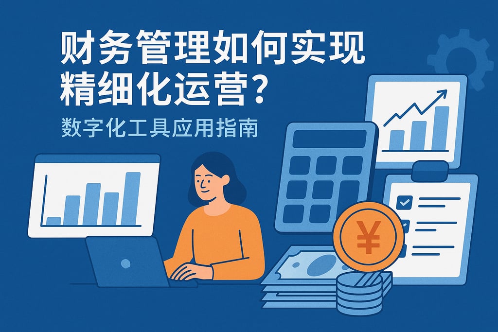 财务管理如何实现精细化运营？数字化工具应用指南