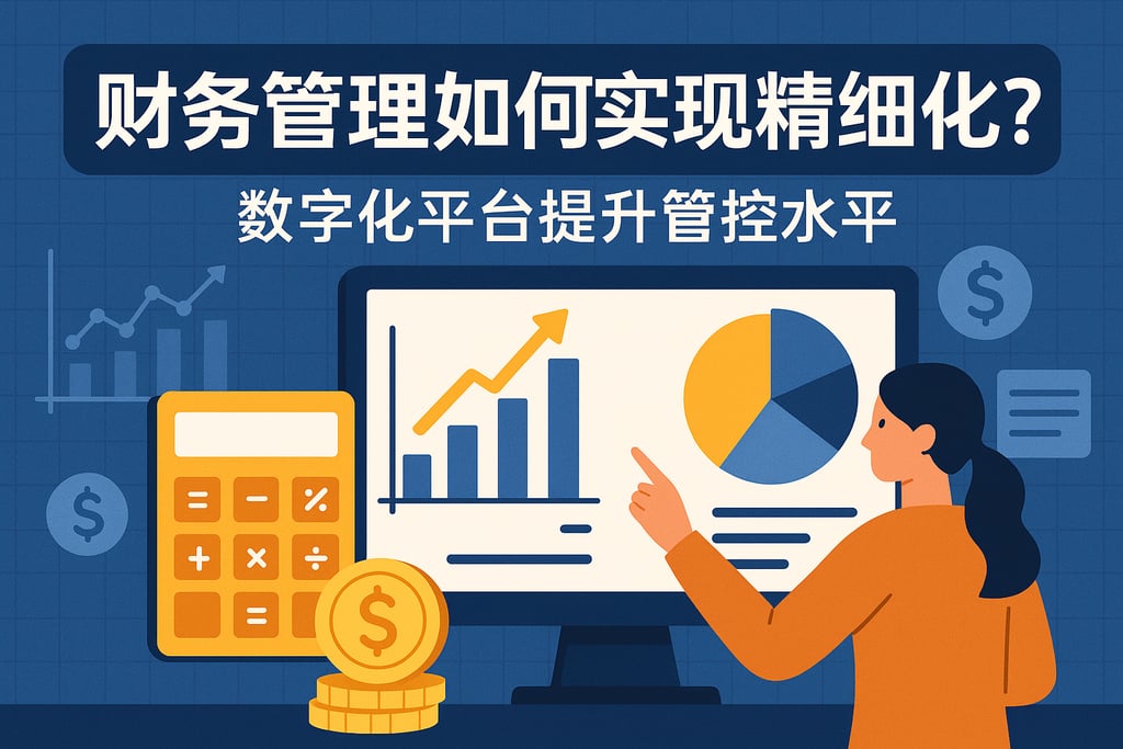 财务管理如何实现精细化？数字化平台提升管控水平
