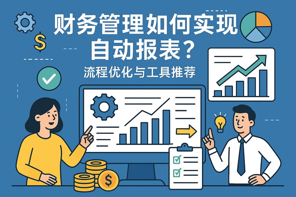 财务管理如何实现自动报表？流程优化与工具推荐