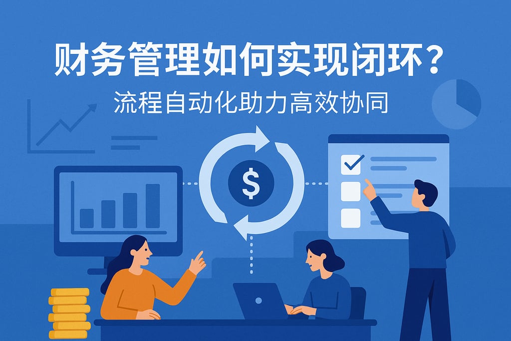 财务管理如何实现闭环？流程自动化助力高效协同