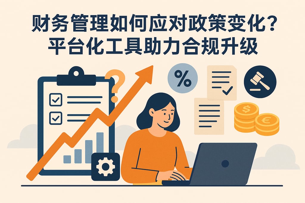 财务管理如何应对政策变化？平台化工具助力合规升级