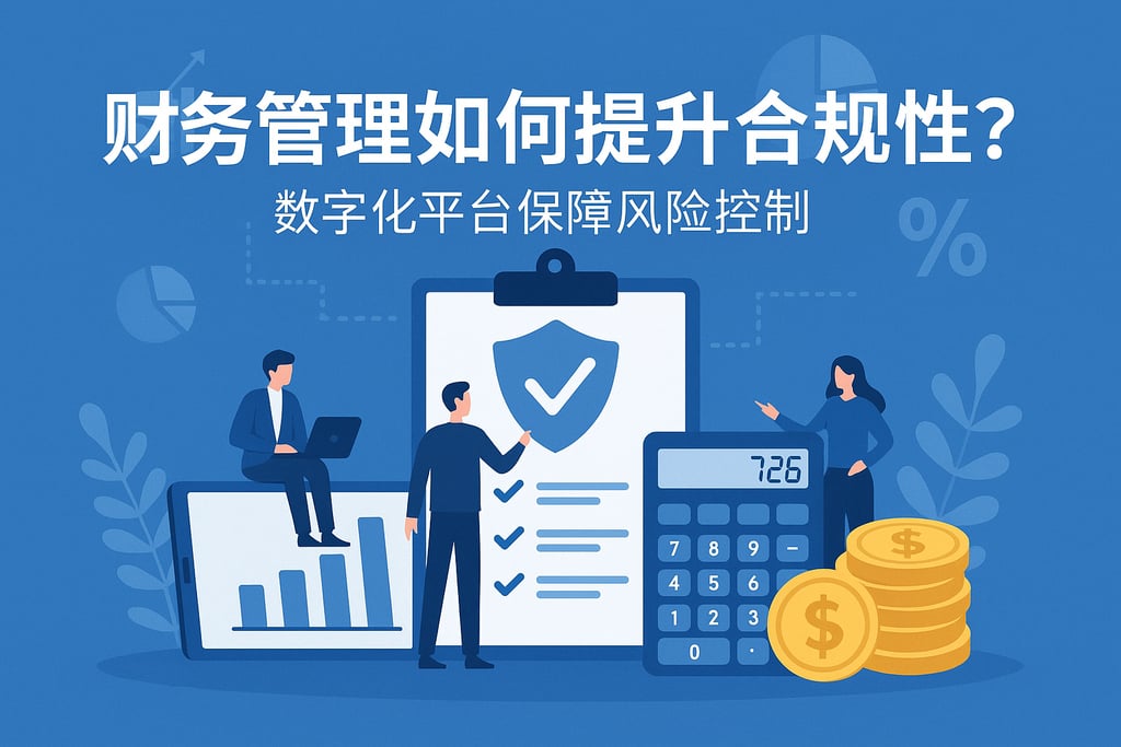 财务管理如何提升合规性？数字化平台保障风险控制