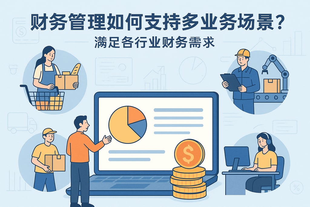 财务管理如何支持多业务场景？满足各行业财务需求