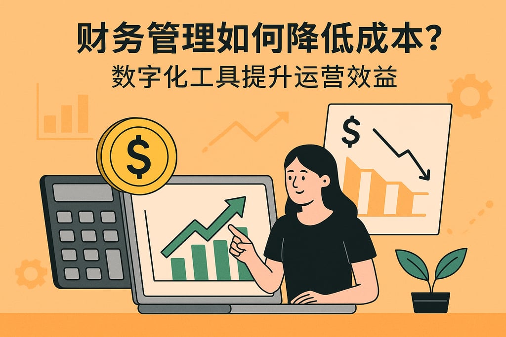 财务管理如何降低成本？数字化工具提升运营效益