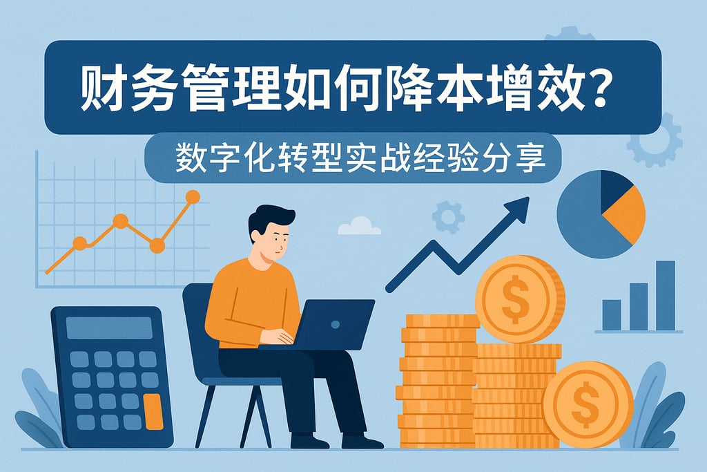 财务管理如何降本增效？数字化转型实战经验分享