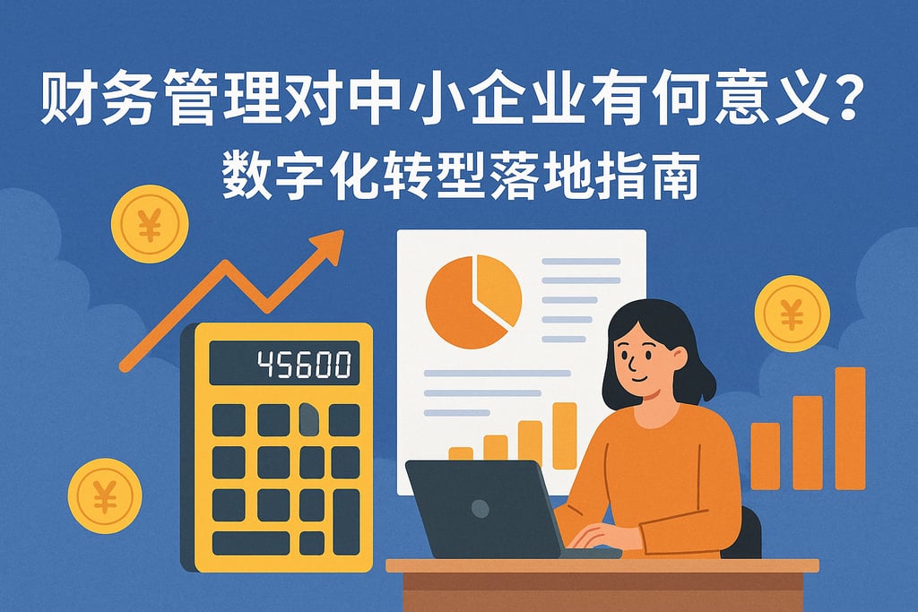 财务管理对中小企业有何意义？数字化转型落地指南