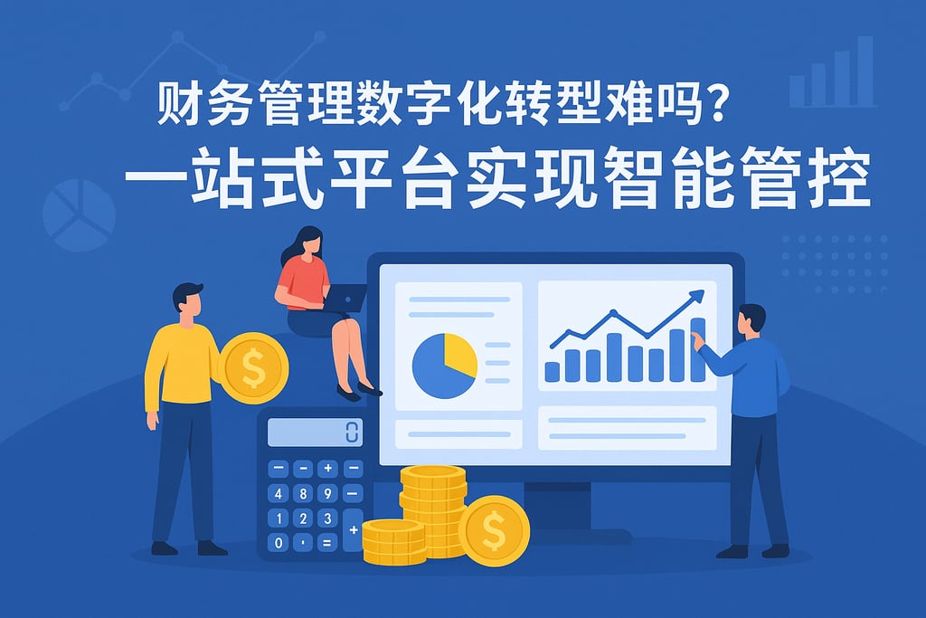 财务管理数字化转型难吗？一站式平台实现智能管控