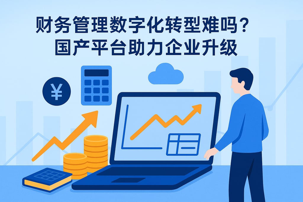 财务管理数字化转型难吗？国产平台助力企业升级