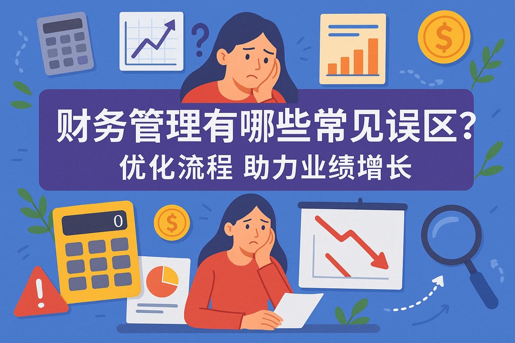 财务管理有哪些常见误区？优化流程助力业绩增长