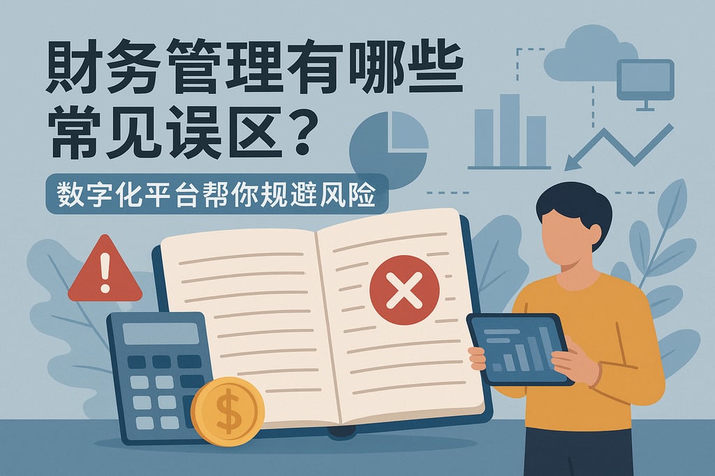 财务管理有哪些常见误区？数字化平台帮你规避风险
