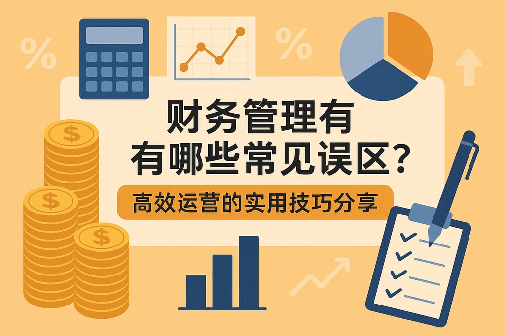 财务管理有哪些常见误区？高效运营的实用技巧分享