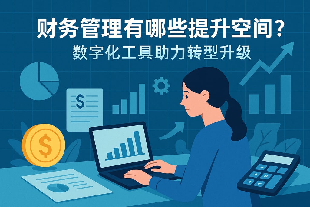 财务管理有哪些提升空间？数字化工具助力转型升级
