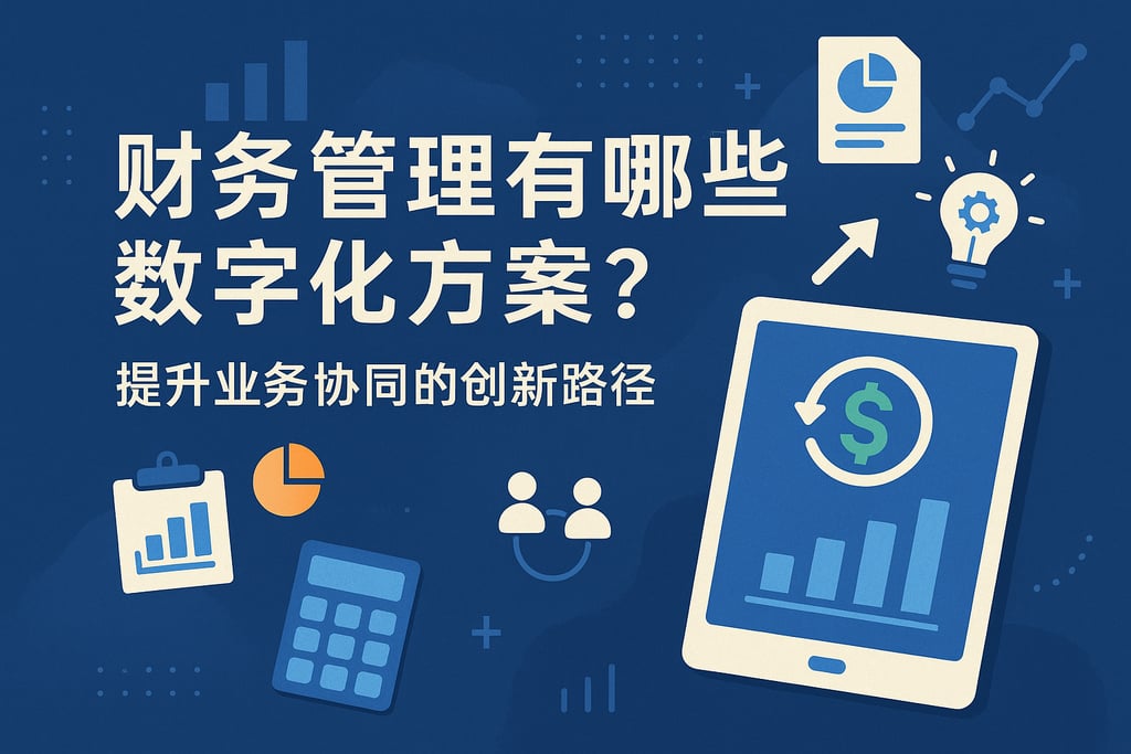 财务管理有哪些数字化方案？提升业务协同的创新路径