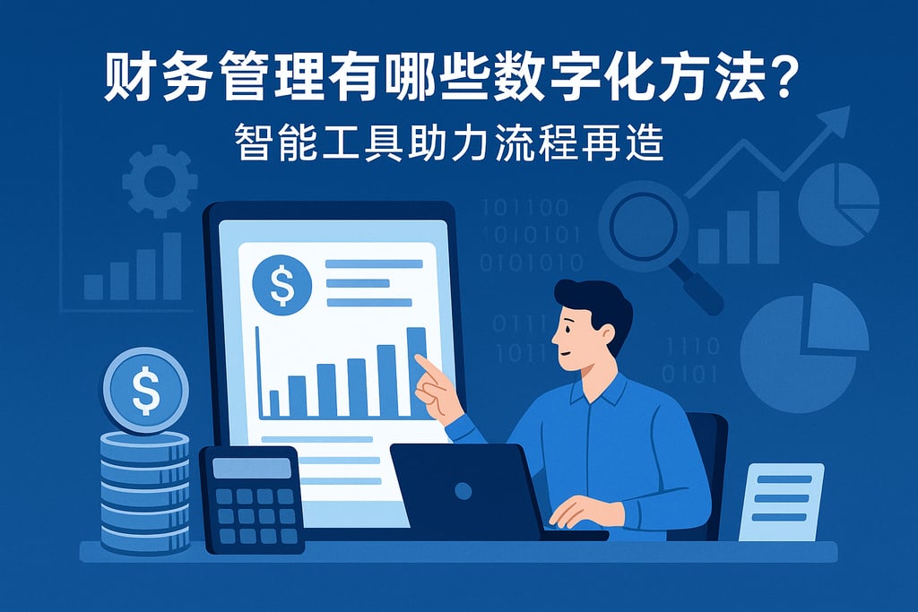 财务管理有哪些数字化方法？智能工具助力流程再造