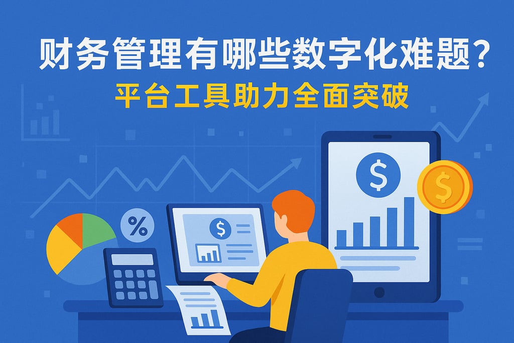 财务管理有哪些数字化难题？平台工具助力全面突破