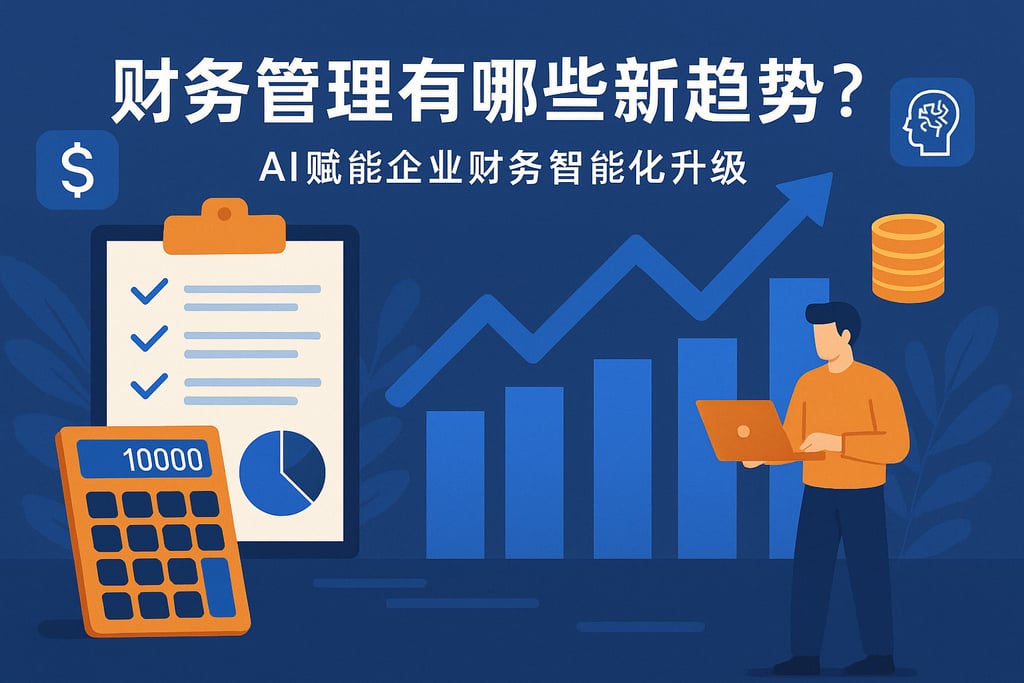 财务管理有哪些新趋势？AI赋能企业财务智能化升级