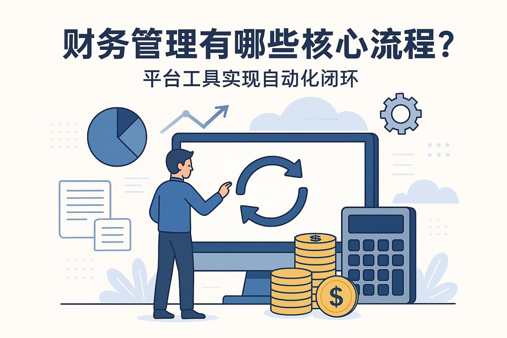 财务管理有哪些核心流程？平台工具实现自动化闭环