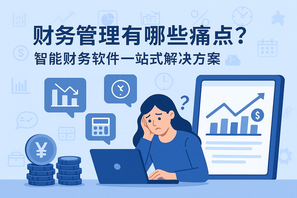 财务管理有哪些痛点？智能财务软件一站式解决方案