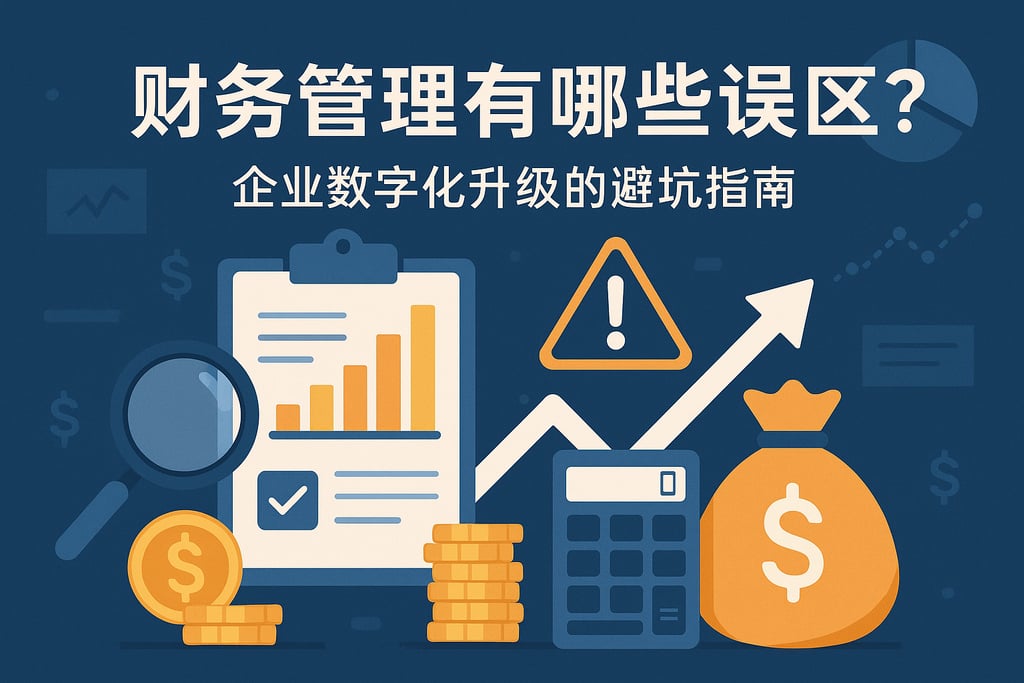 财务管理有哪些误区？企业数字化升级的避坑指南