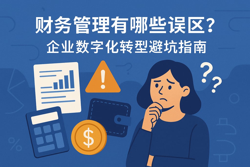 财务管理有哪些误区？企业数字化转型避坑指南