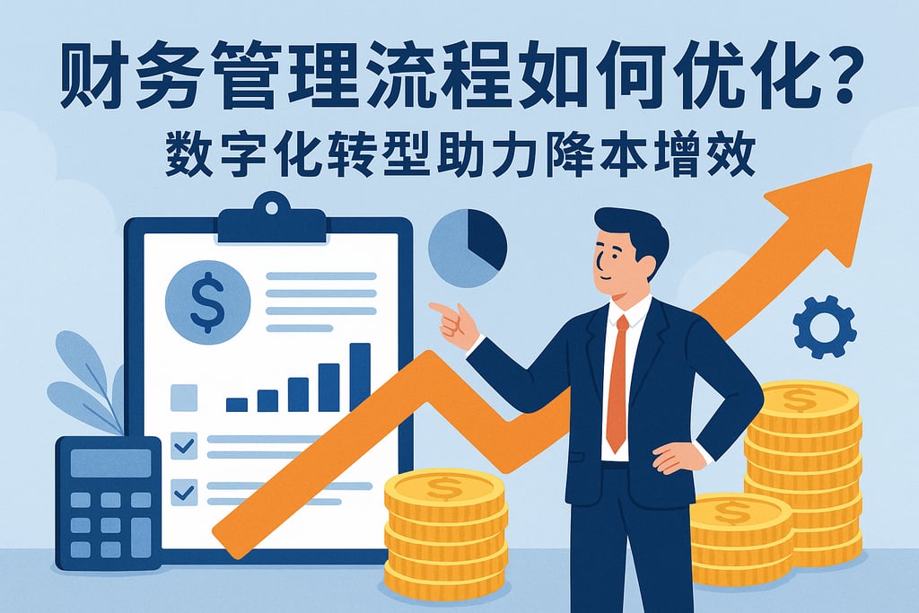 财务管理流程如何优化？数字化转型助力降本增效