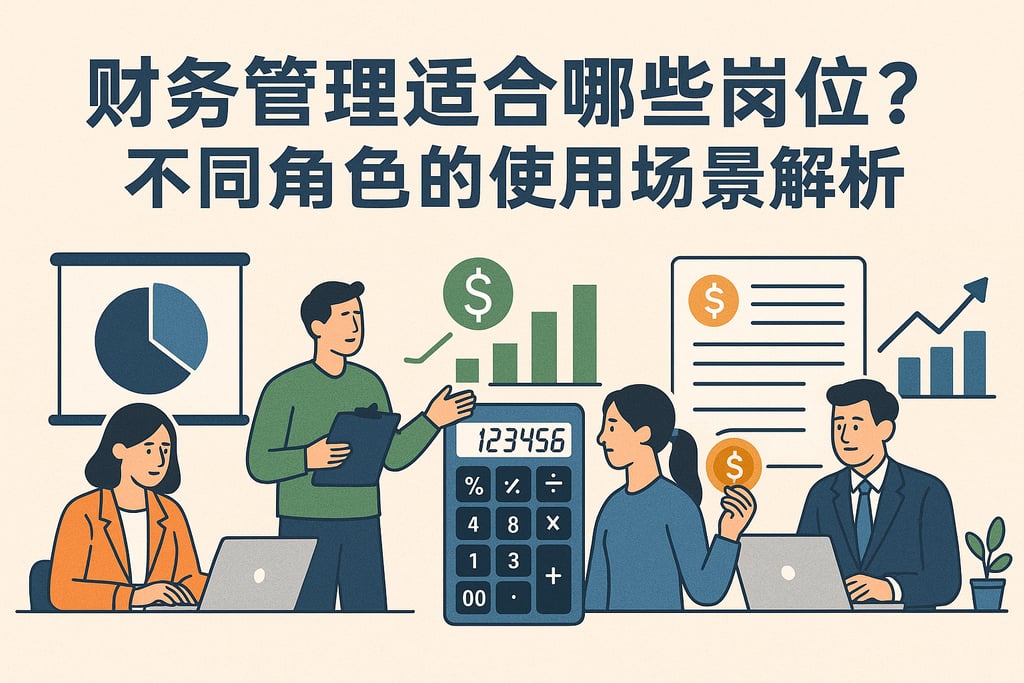 财务管理适合哪些岗位？不同角色的使用场景解析