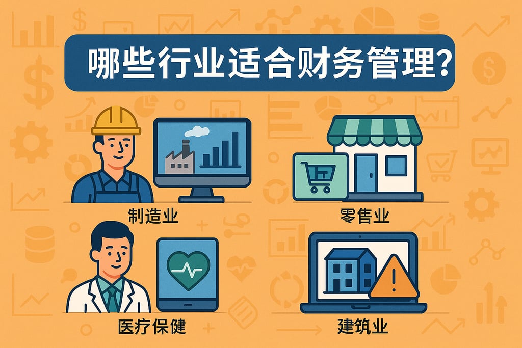 财务管理适合哪些行业？不同行业的数字化应用场景