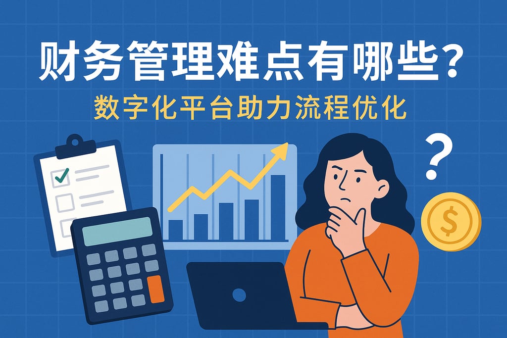 财务管理难点有哪些？数字化平台助力流程优化