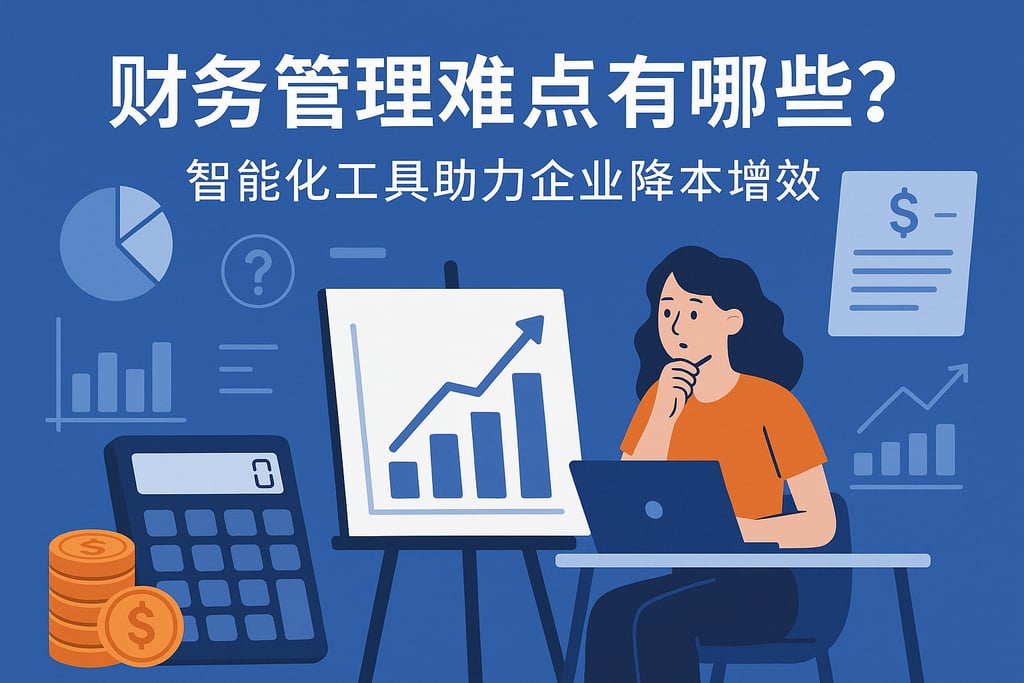 财务管理难点有哪些？智能化工具助力企业降本增效