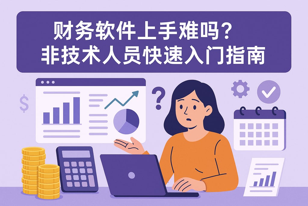 财务软件上手难吗？非技术人员快速入门指南
