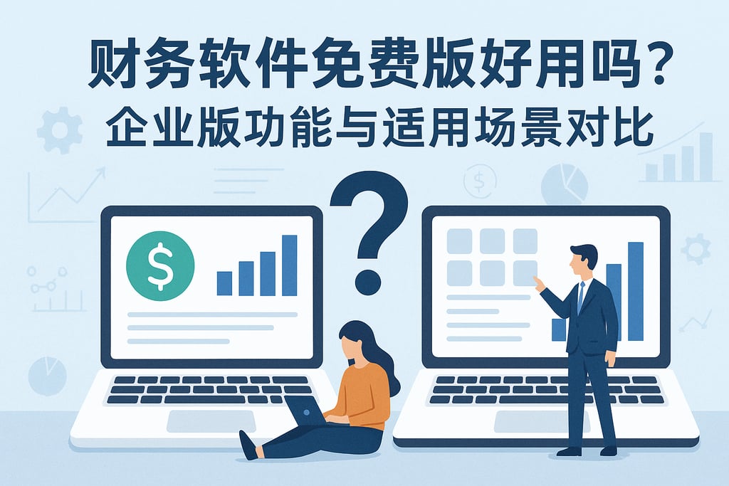 财务软件免费版好用吗？企业版功能与适用场景对比