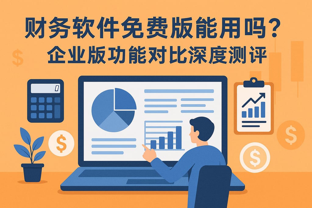 财务软件免费版能用吗？企业版功能对比深度测评