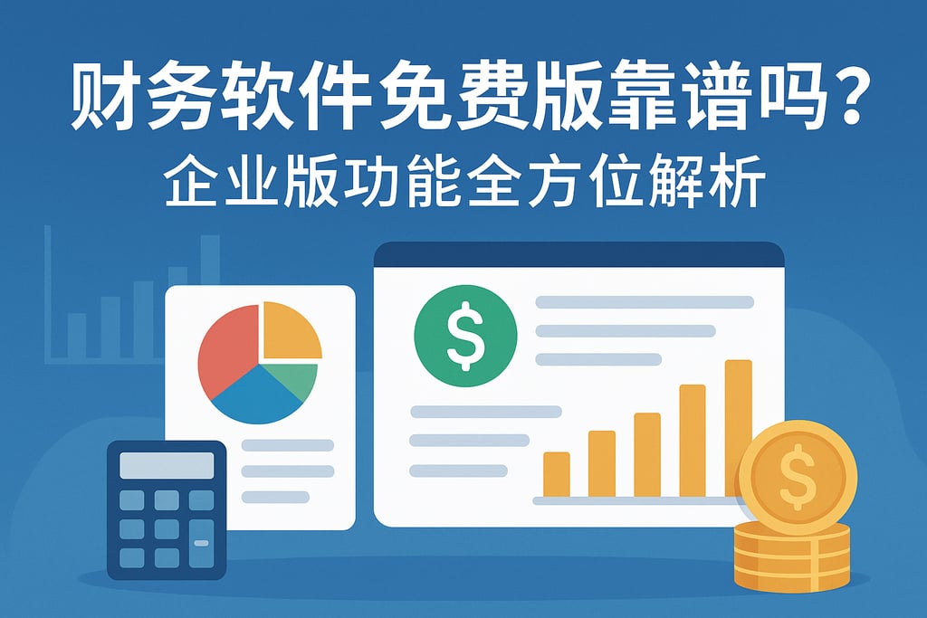 财务软件免费版靠谱吗？企业版功能全方位解析