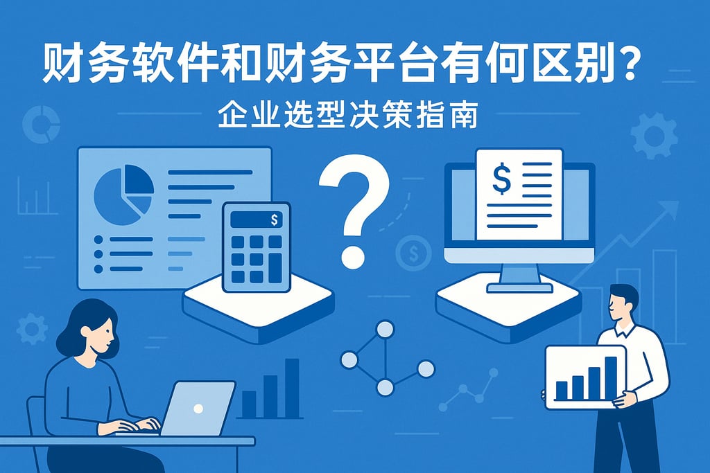 财务软件和财务平台有何区别？企业选型决策指南