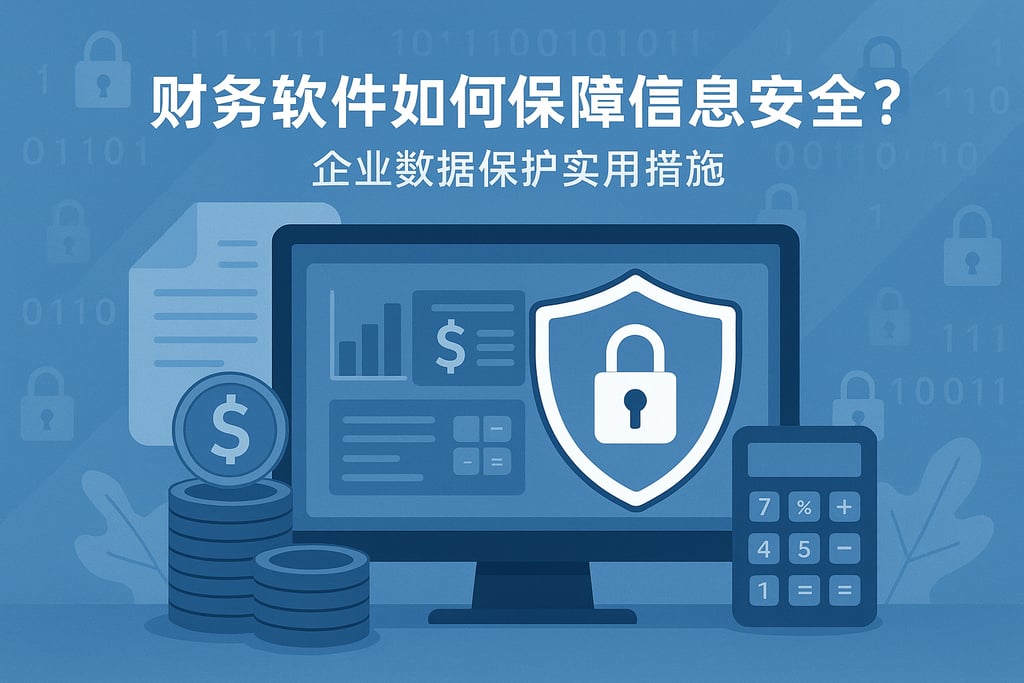 财务软件如何保障信息安全？企业数据保护实用措施