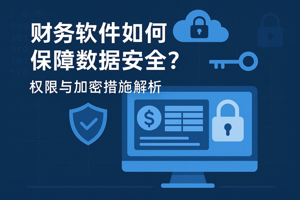 财务软件如何保障数据安全？权限与加密措施解析