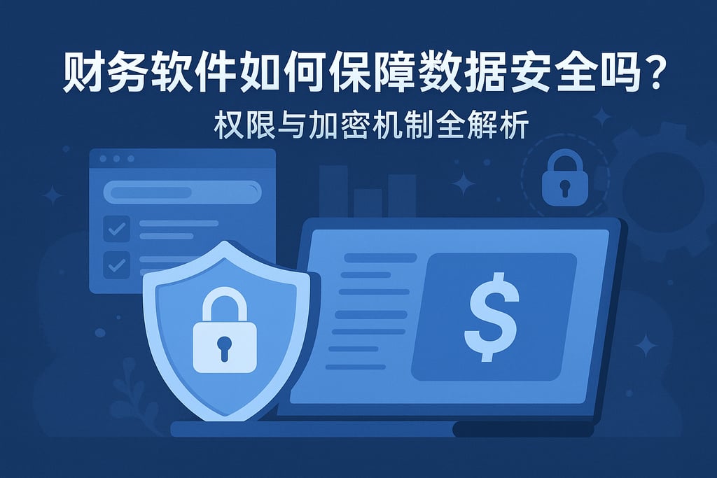 财务软件如何保障数据安全？权限与加密机制全解析