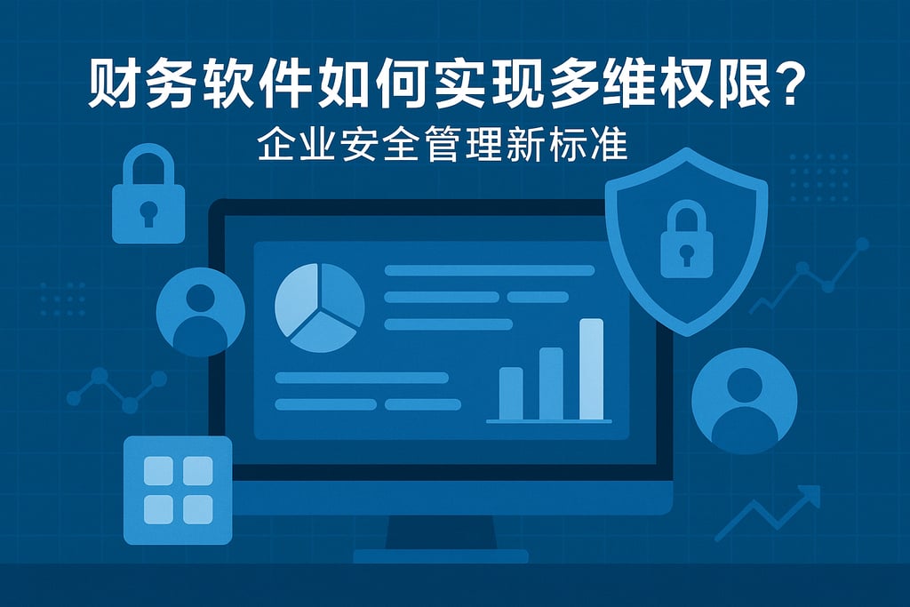 财务软件如何实现多维权限？企业安全管理新标准