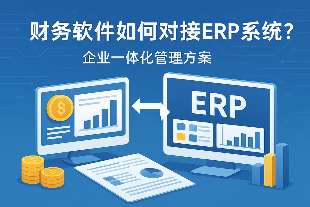 财务软件如何对接ERP系统？企业一体化管理方案