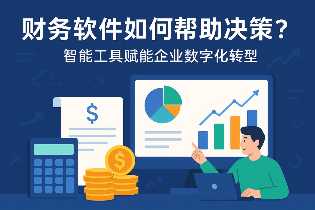 财务软件如何帮助决策？智能工具赋能企业数字化转型