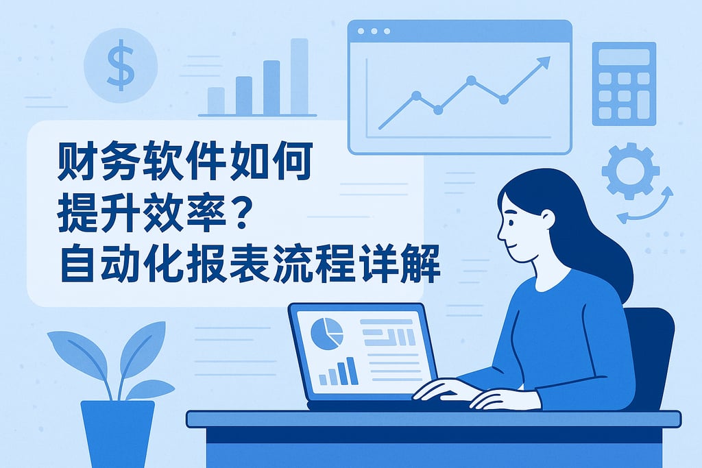 财务软件如何提升效率？自动化报表流程详解
