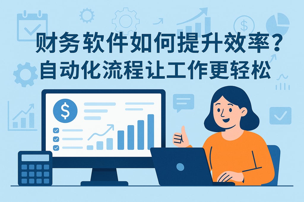 财务软件如何提升效率？自动化流程让工作更轻松
