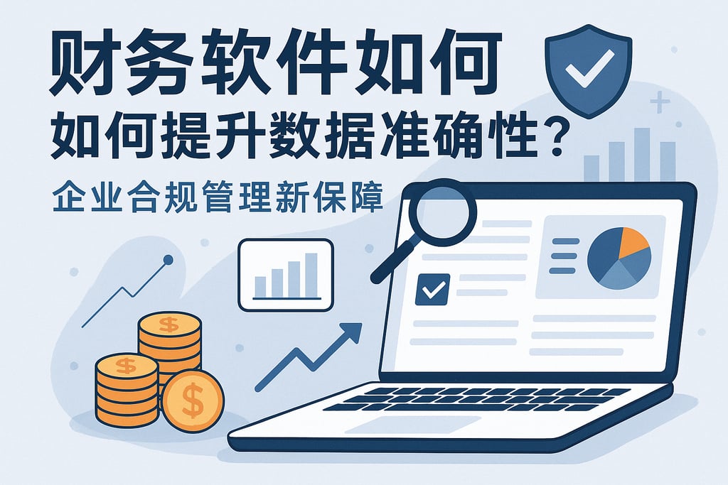 财务软件如何提升数据准确性？企业合规管理新保障
