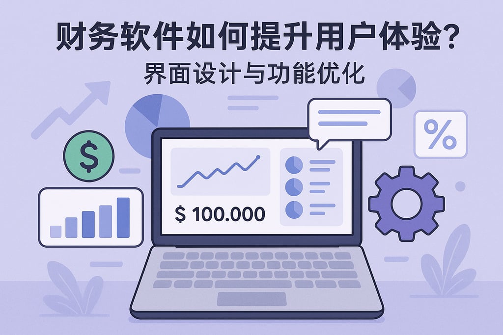 财务软件如何提升用户体验？界面设计与功能优化