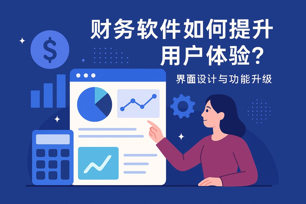 财务软件如何提升用户体验？界面设计与功能升级