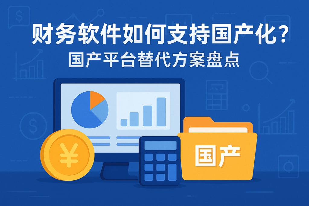 财务软件如何支持国产化？国产平台替代方案盘点